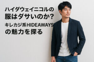 ハイダウェイニコルの服はダサいのか？キレカジ系HIDEAWAYSの魅力を探る