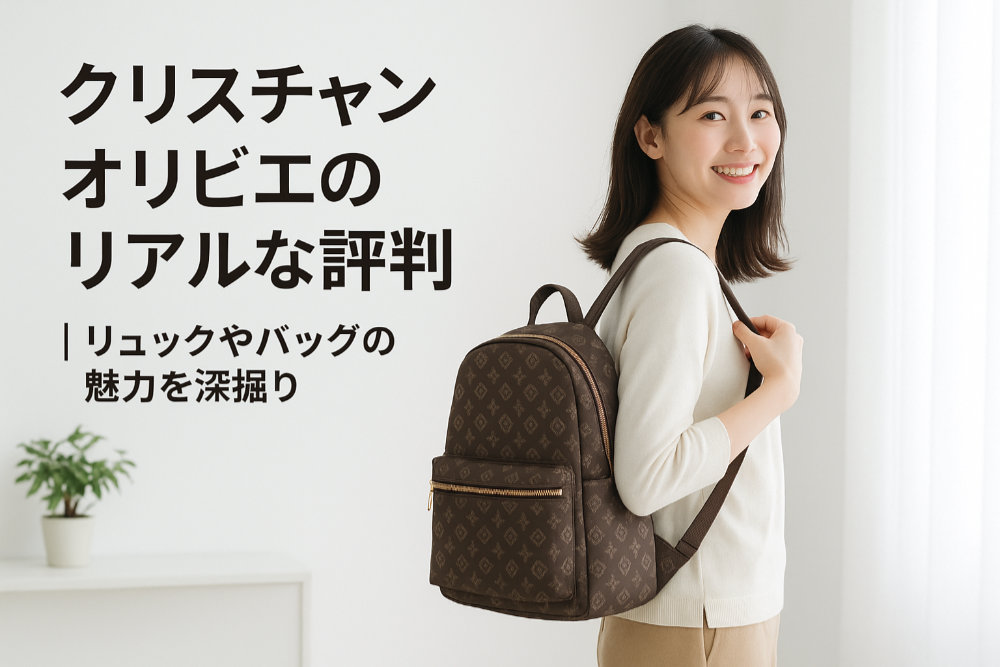 クリスチャンオリビエのリアルな評判|リュックやバッグの魅力を深掘り