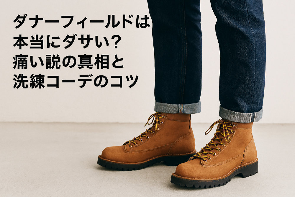 ダナーフィールドは本当にダサい？痛い説の真相と洗練コーデのコツ