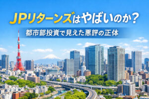 JPリターンズはやばいのか？都市部投資で見えた悪評の正体