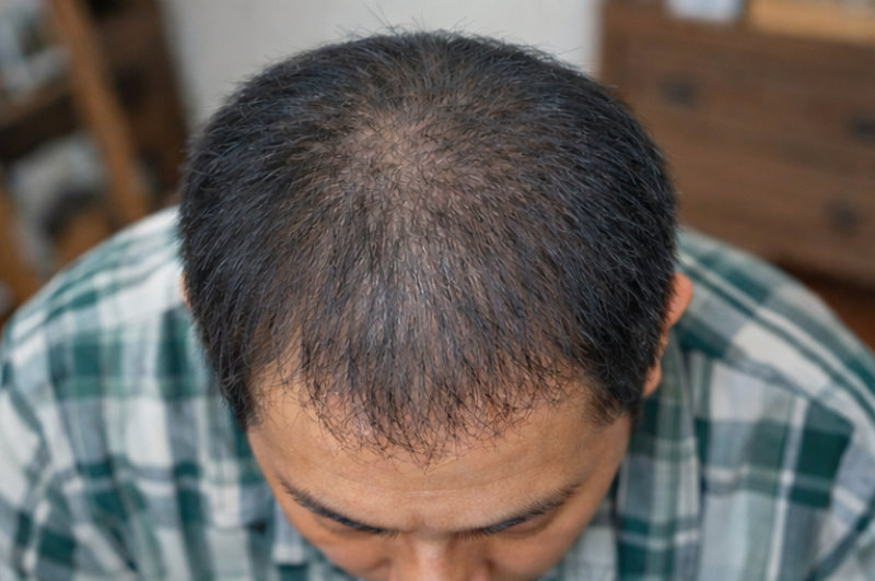 ヘアマックス使用4か月後