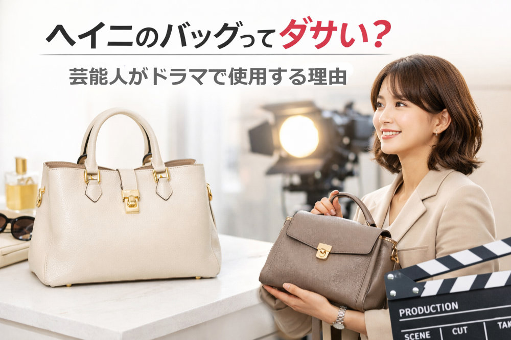 ヘイニのバッグってダサい?芸能人がドラマで使用する理由