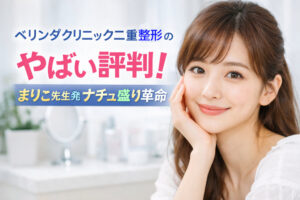 ベリンダクリニック二重整形のやばい評判！まりこ先生発ナチュ盛り革命
