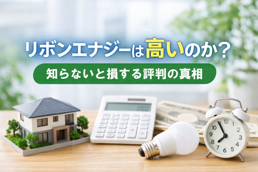 リボンエナジーは高いのか?知らないと損する評判の真相