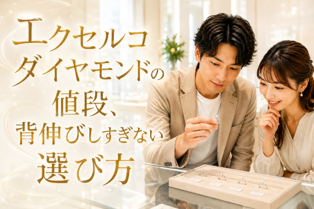 エクセルコ ダイヤモンドの値段、背伸びしすぎない選び方